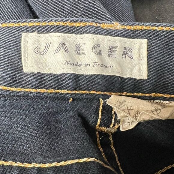 Jaeger France High Waisted Straight Leg Ankle Jeans Women’s Sz 8 - Picture 3 of 7